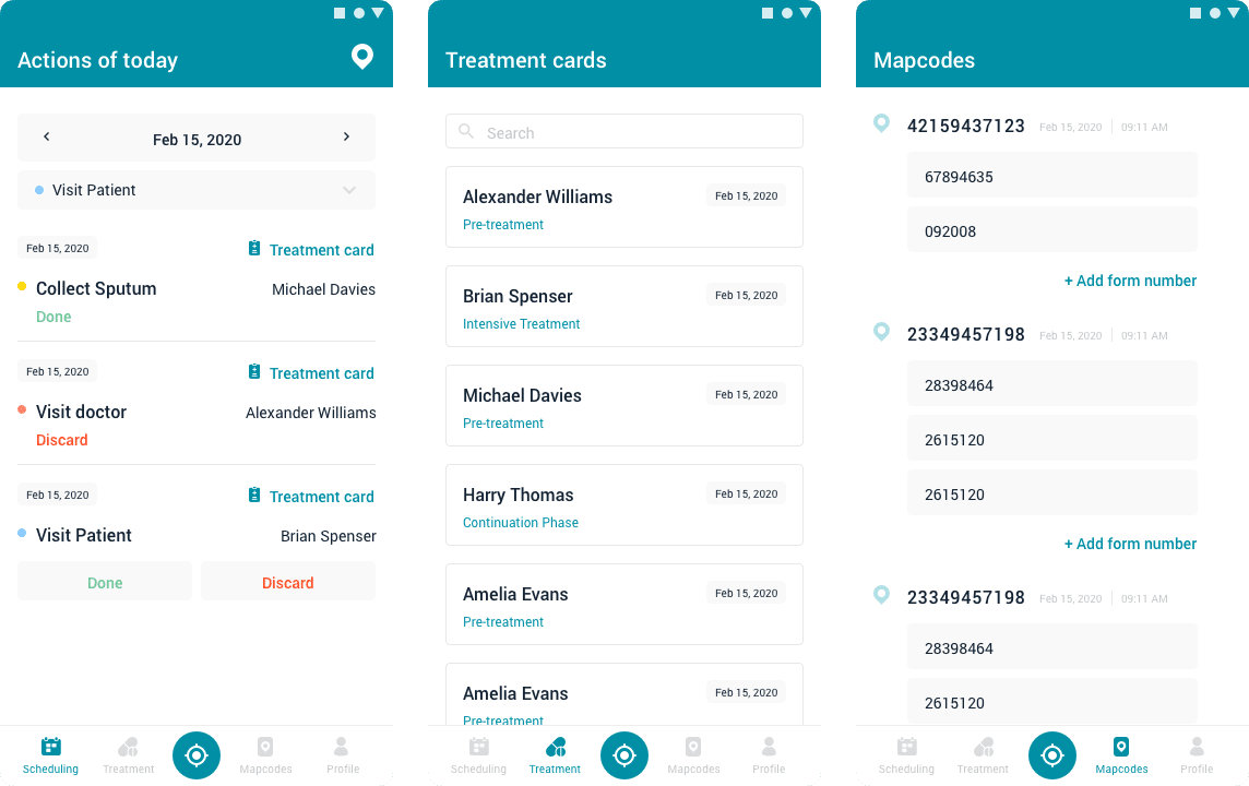 Epcon Tuberculosis Screening Modeling Mobile Layers